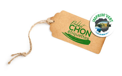 Etiquettes Philibert Chon est certifié Imprim’Vert 2023,  une reconnaissance de son engagement environnemental